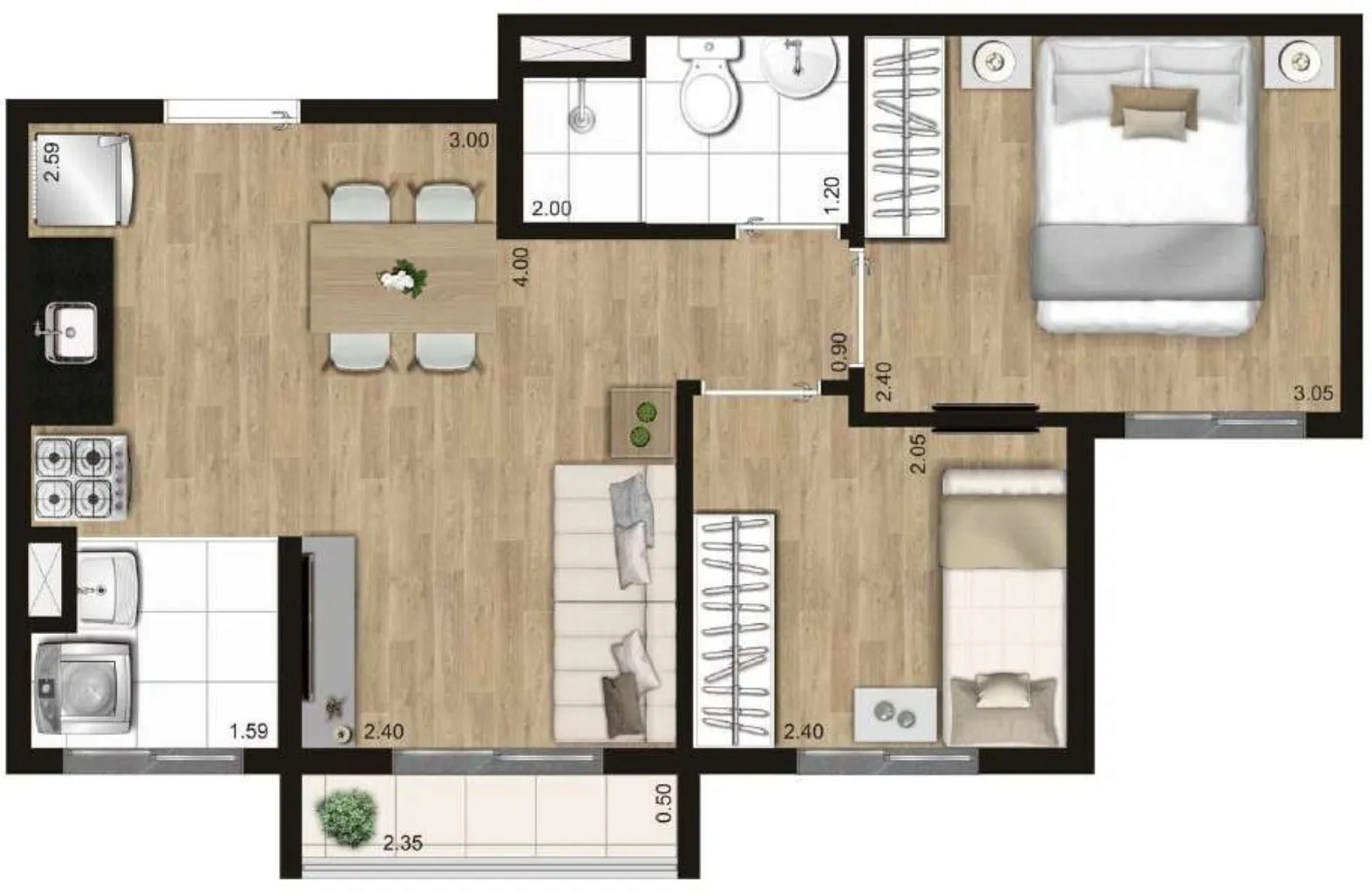 Imagem Comprar apartamento com 2 quartos em Freguesia do Ó São Paulo SP