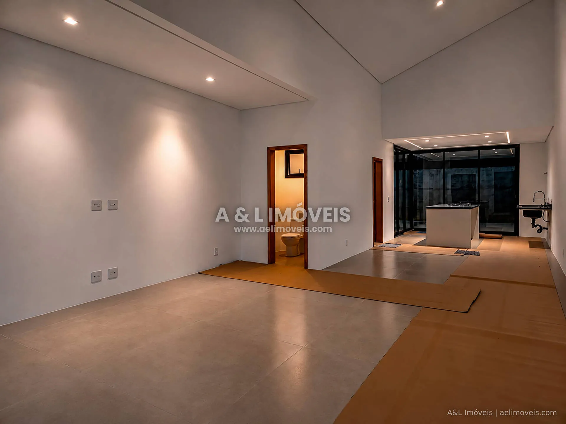 Imagem Casa térrea com 3 dormitórios e área gourmet no Campos do Conde II
