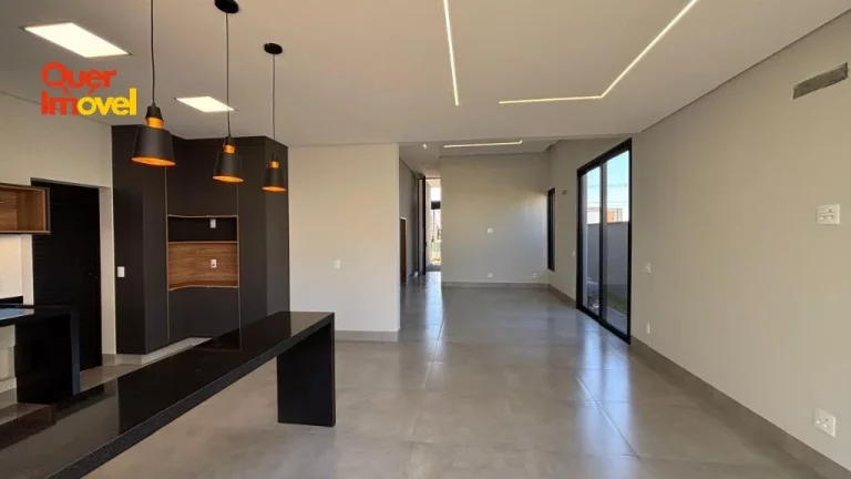 Imagem Casa em Condomínio de Luxo em Ribeirão Preto-SP: 3 Quartos, 3 Suítes, 4 Banheiros, 4 Vagas de Garagem, 192m². Venha Conferir!
