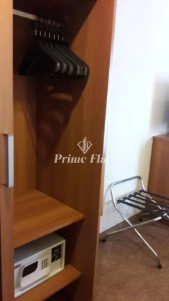 Imagem Flat disponível para locação no Comfort Ibirapuera, com 26m², 1 dormitório e 1 vaga de garagem