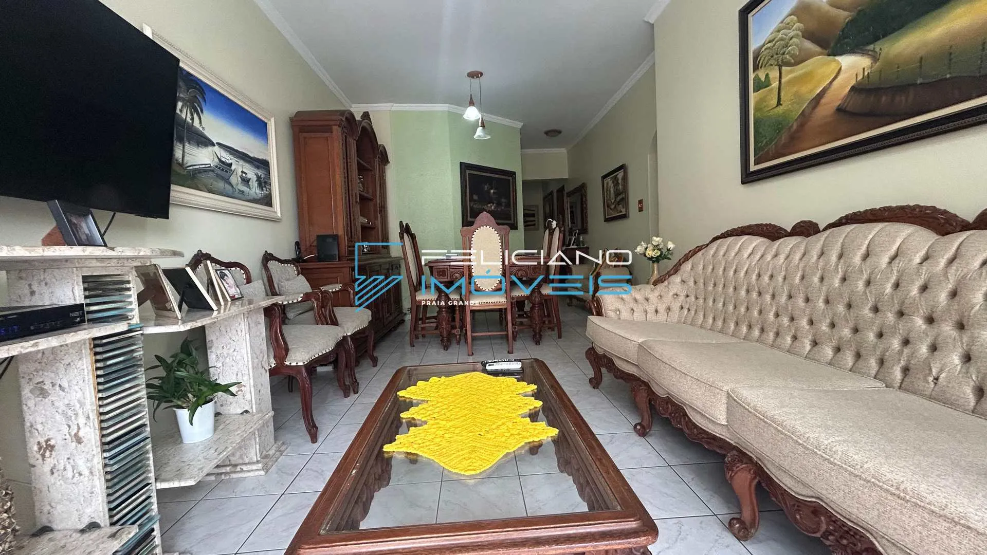 Imagem Apartamento com 3 quartos, Boqueirão, Praia Grande - R$ 550 mil, Cod: 6995