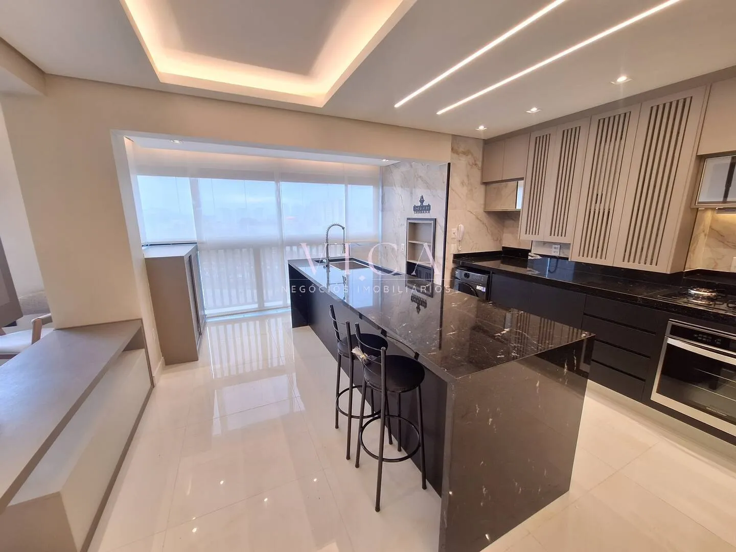 Imagem Apartamento mobiliado com 86m² -2 suítes - aluguel por R$ 6.000 -Barueri/SP