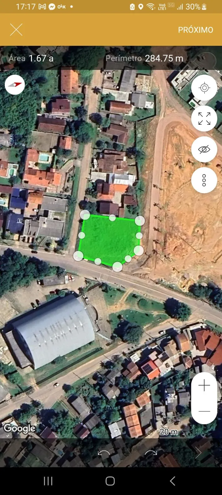 Imagem Terreno de esquina em avenida de Viamão!