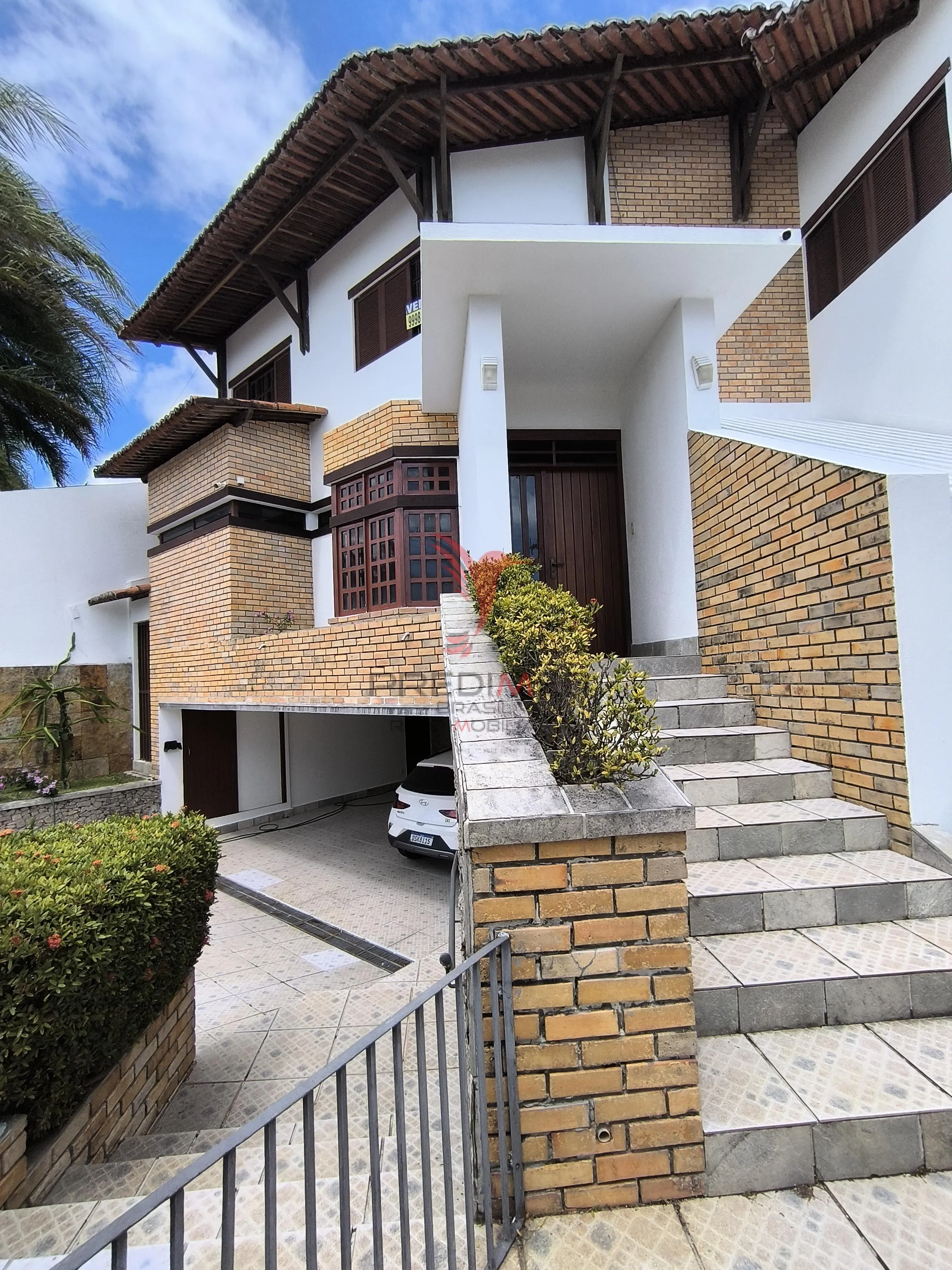 Foto do imóvel Linda casa com Jardim, 4 quartos , sendo 3 Suites , 4 Vagas, no Bairro Capim Macio, Natal em Rua Engenheiro Nelson Bahia, 1780 - Capim Macio, Natal - RN