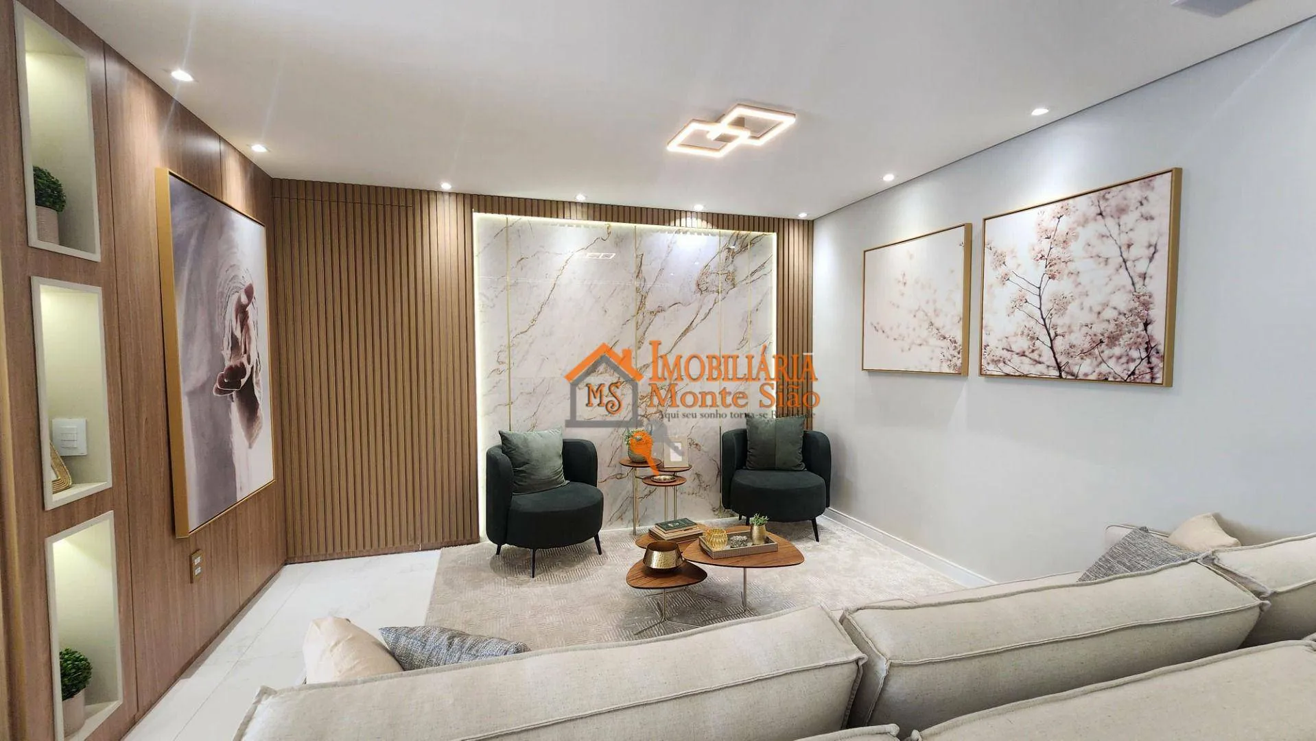 Imagem Apartamento com 3 dormitórios à venda, 100 m² por R$ 1.450.000,00 - Jordanópolis - Arujá/SP