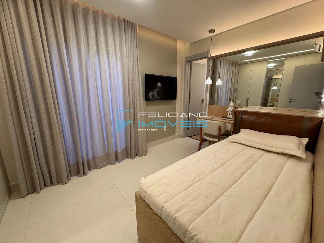 Imagem Apartamento com 2 quartos, Guilhermina, Praia Grande - R$ 1.03 mi, Cod: 6859