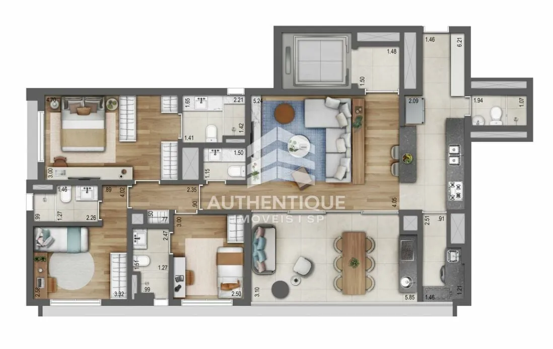 Imagem LEAF LOEFGREN VILA MARIANA - Apartamento à venda no bairro Vila Mariana - São Paulo/SP, Zona Sul