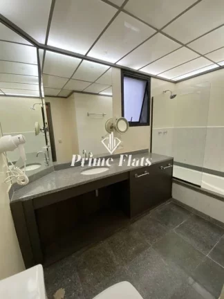 Imagem Flat disponível para locação no Hotel Massis, com 50m², 1 dormitório e 1 vaga de garagem