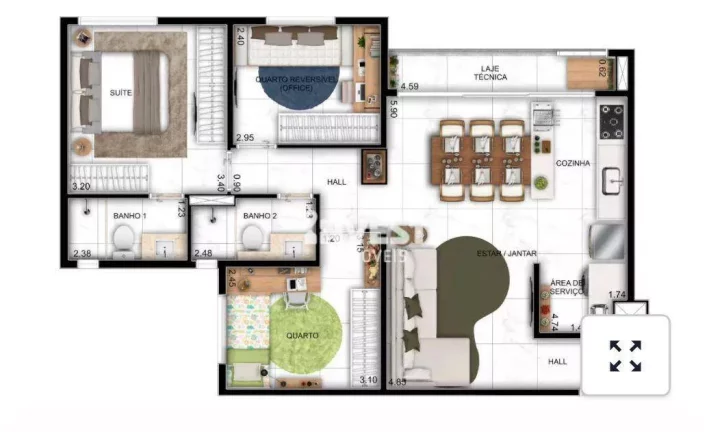 Imagem Apartamento à venda no Jardim América - Goiânia/GO