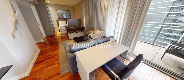 Imagem Flat disponível para locação no FL Residence, com 42m², 1 dormitório e 1 vaga de garagem