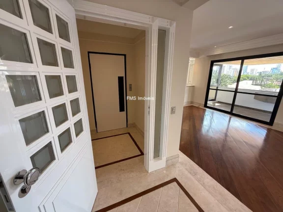 Imagem APARTAMENTO 216m² - 3 SUÍTES - 3 VAGAS - UM POR ANDAR - CIDADE MONÇÕES- BROOKLIN