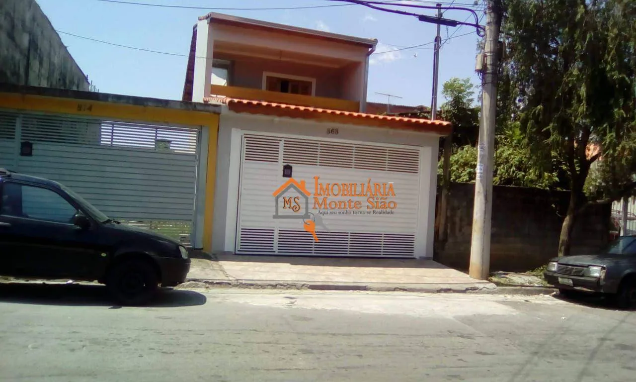 Imagem Sobrado com 3 dormitórios à venda, 176 m² por R$ 585.000,00 - Vila Rio de Janeiro - Guarulhos/SP