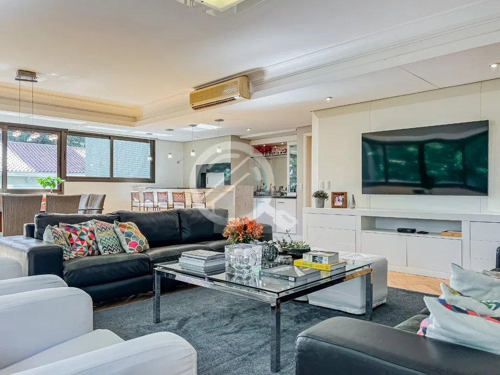 Imagem Apartamento na parte alta do bairro Rio Branco com 243m², 3 suítes, living para 4 ambientes com la...