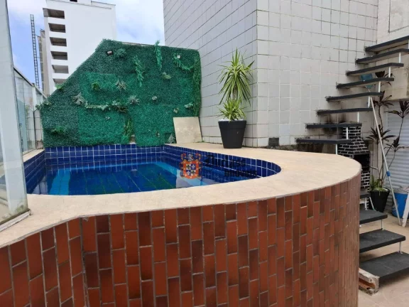 Imagem Cobertura com 2 dormitórios à venda, 115 m² por R$ 399.000,00 - Enseada - Guarujá/SP