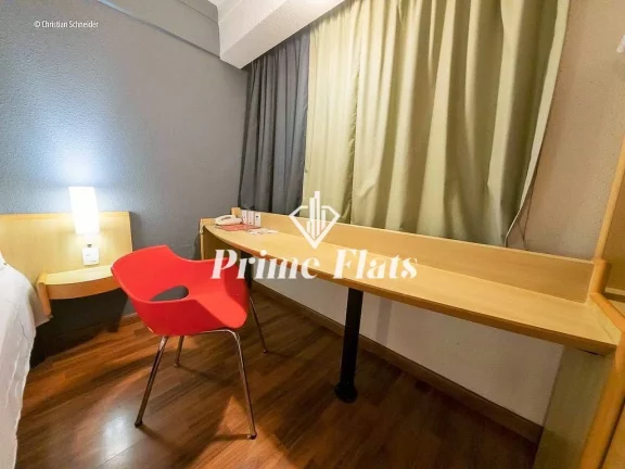 Imagem Flat disponível para venda no Íbis Guarulhos, com 18m², 1 dormitório e 1 vaga