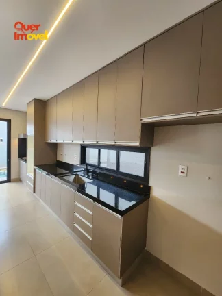 Imagem Residência de Alto Padrão no Condomínio Quinta dos Ventos em Ribeirão Preto-SP 3 quartos, 3 suítes, 2 salas, 5 banheiros, 2 vagas, 208m² Quer Imóvel Negócios Imobiliários.