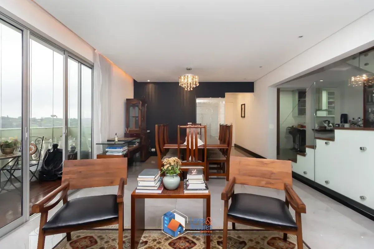 Imagem Cobertura para venda em Campo Belo com 2 quartos, sendo 1 suíte, 191m²