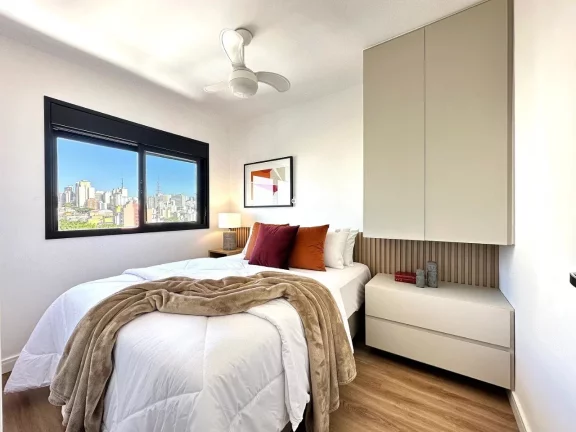 Imagem Apartamento à venda na Bela Vista, São Paulo: 1 quarto, 1 sala, 1 banheiro, 34m² de área