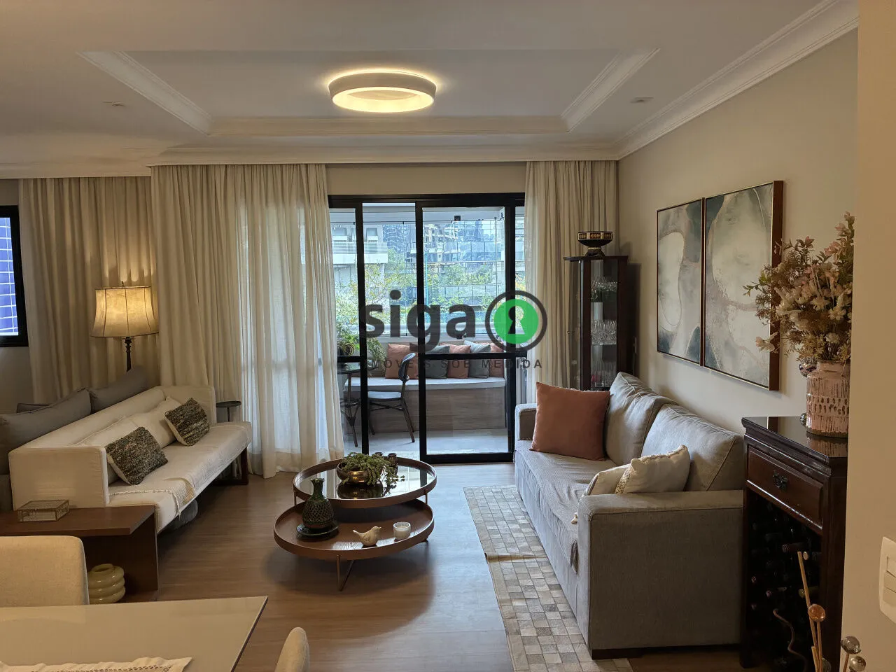 Foto do imóvel Apartamento 120m² - 4 quartos - 2 vagas - Chácara Santo Antônio - São Paulo/SP