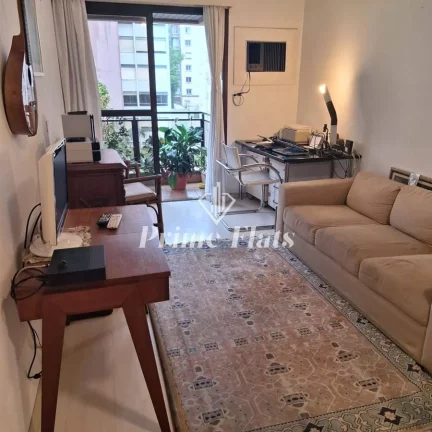 Imagem Flat disponível para locação no Condomínio Edifício Flat London Residence Service, com 42m², 1 dormitório e 1 vaga