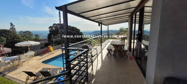 Imagem CHÁCARA 3 DORM 2 SUÍTES 1000m² PISCINA CONDOMÍNIO FECHADO ATIBAIA