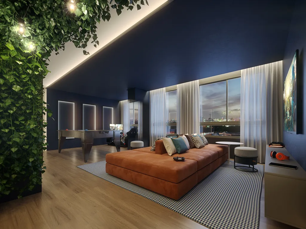 Imagem Living Villaggio Tatuapé Firenze - Living Villaggio Tatuapé Firenze