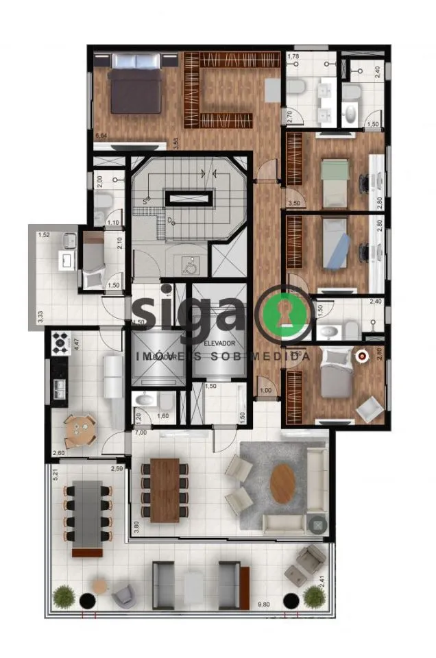 Imagem Apartamento Residencial em Vila Nova Conceição