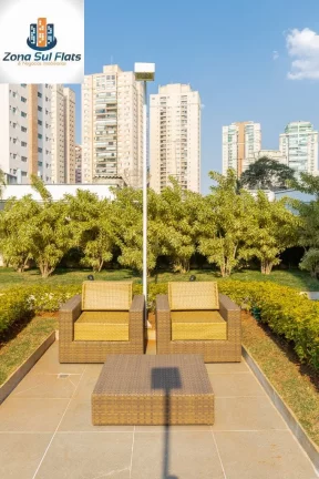 Imagem Apartamento Mobiliado à Venda No Brooklin Com 2 Dormitórios Sendo1 Suíte e 1 Vaga
