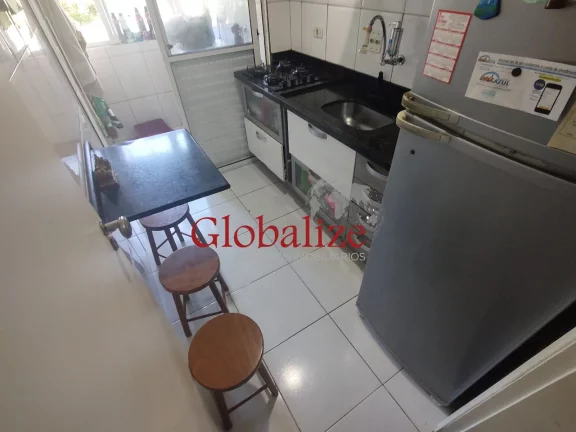 Imagem Lindo apartamento de 2 dormitórios todo reformado em condomínio fechado com lazer completo no Morro da Nova Cintra por R$.320.000,00 !