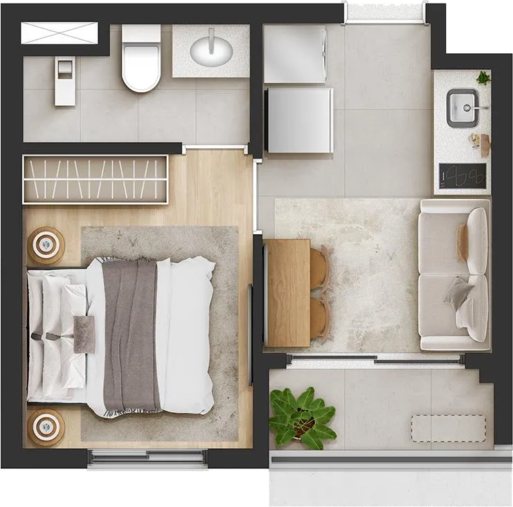 Imagem QG Vila Nova Conceição by You - Apartamento à venda no bairro Vila Nova Conceição - São Paulo/SP