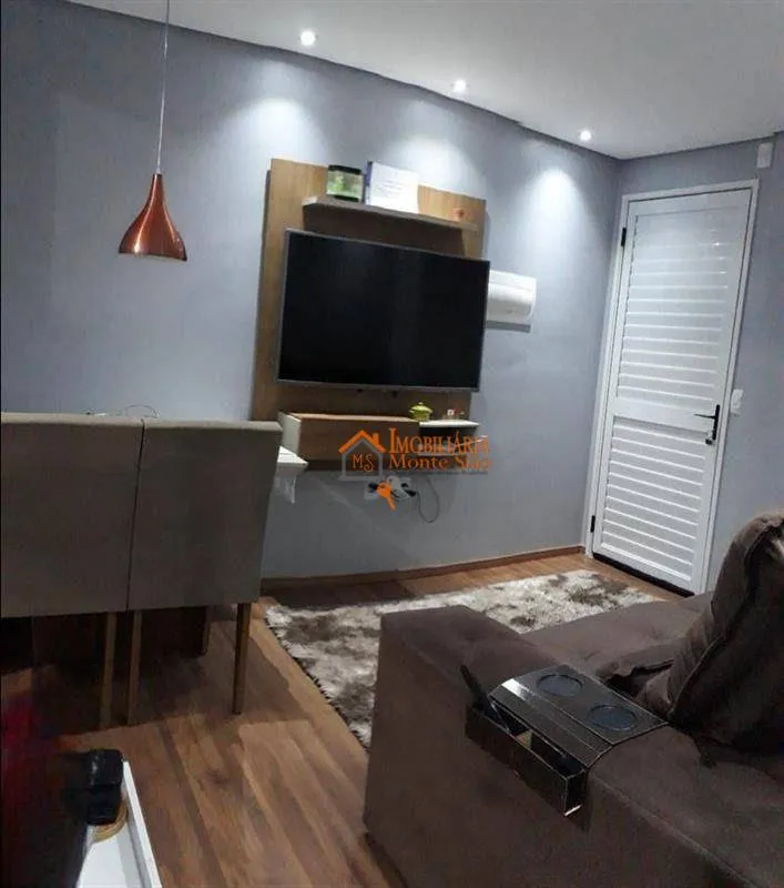 Imagem Apartamento com 2 dormitórios à venda, 37 m² por R$ 298.500,00 - Jardim Albertina - Guarulhos/SP
