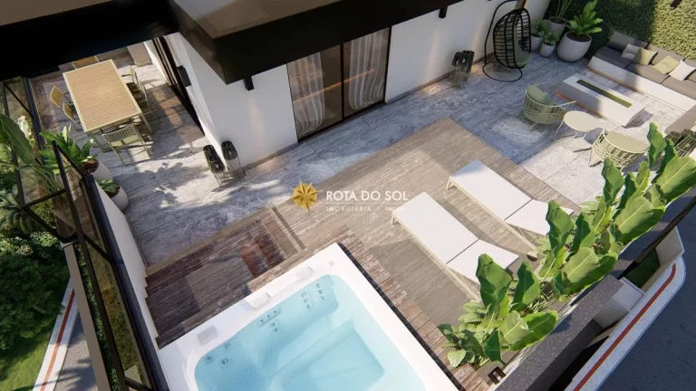Imagem Ocean View Cobertura duplex 3 suítes na planta Praia Bombinhas SC