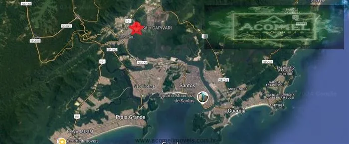 Imagem Terrenos Industriais para venda em Cubatão no bairro Jardim Casqueiro