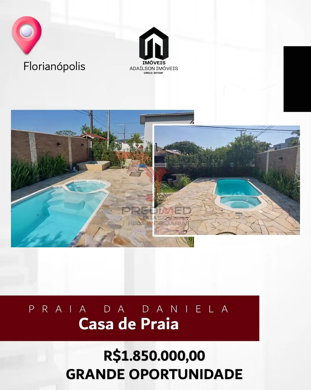 Imagem Casa com 4 Quartos e 3 banheiros à Venda, 201 m² por R$ 1.850.000