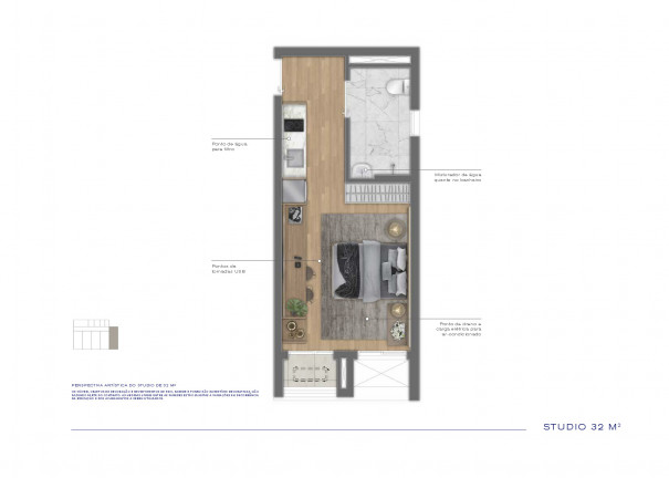 Imagem Apartamento com 2 Quartos à Venda, 32 m² em Jardim Vera Cruz - São Paulo