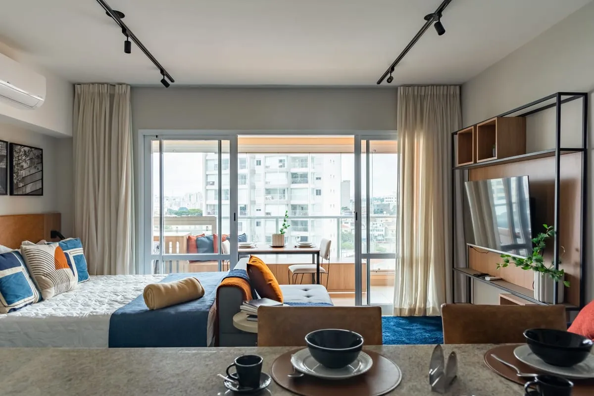 Imagem Apartamento com 1 Quarto para alugar, 42m² - Brooklin