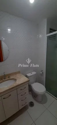 Imagem Flat disponível para venda no Condomínio Ambassador Flat Service, com 42m², 1 dormitório e 1 vaga