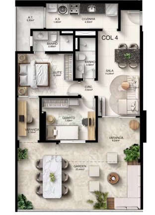 Imagem APARTAMENTO RESIDENCIAL em Vila Velha - ES, Jockey de Itaparica