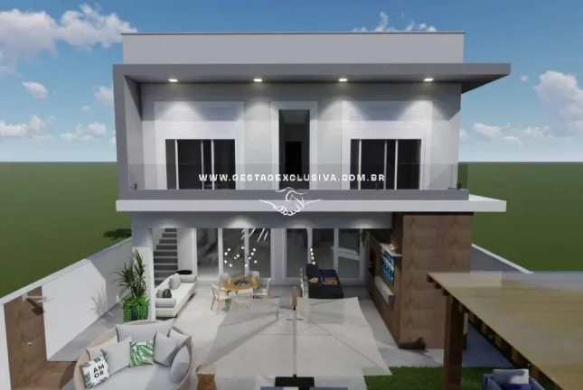 Imagem CASA EM CONDOMÍNIO 4 DORM 266m² CONSTRUÍDO