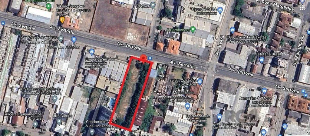 Imagem Área com mais de 6.436,89m² mil metros quadrados, em avenida principal de Porto Alegre!