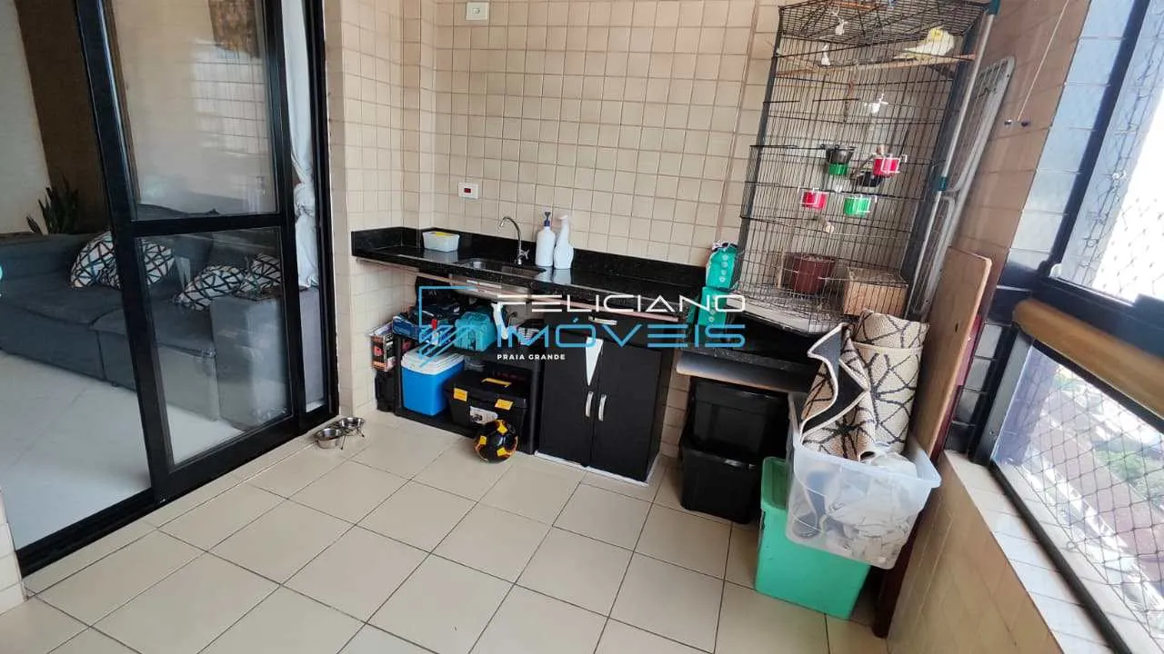 Imagem Apartamento com 2 quartos, Guilhermina, Praia Grande - R$ 530 mil, Cod: 7382