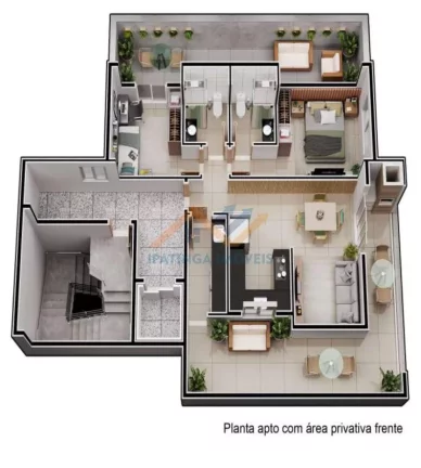 Imagem Apartamento de 2 quartos no bairro Horto - Ipatinga