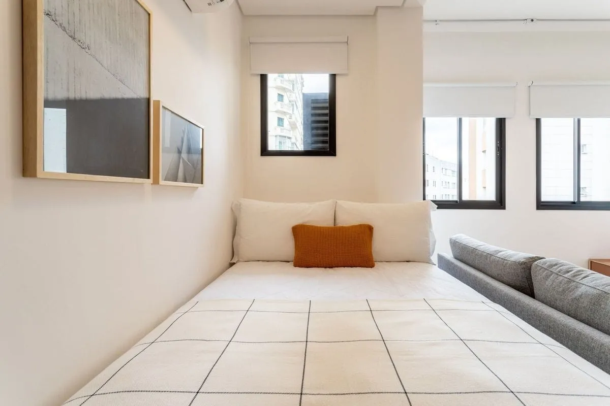 Imagem Apartamento com 1 Quarto para alugar, 27m² - Santa Cecília