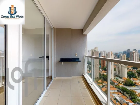 Imagem Ótimo Apartamento à Venda No Brooklin Com 1 Suíte e 1 Vaga - Andar Alto