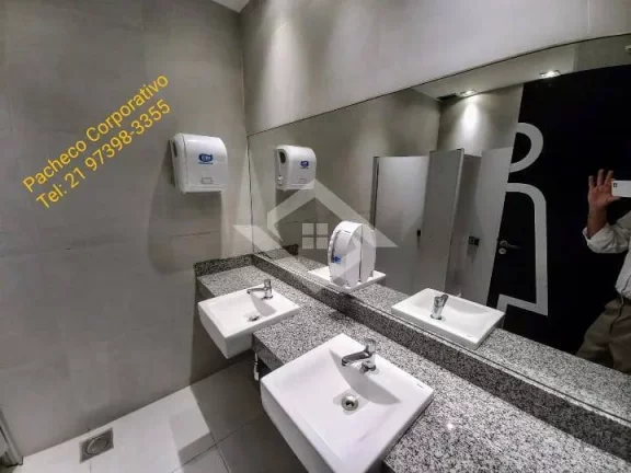 Imagem Centro Alugo Andar 869m2 no City Tower, saída do Metro da Carioca