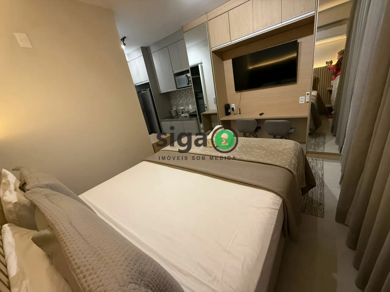 Imagem Studio Mobiliado ao Lado da Paulista e Metrô Paraíso, Pronto para Morar ou Investir.