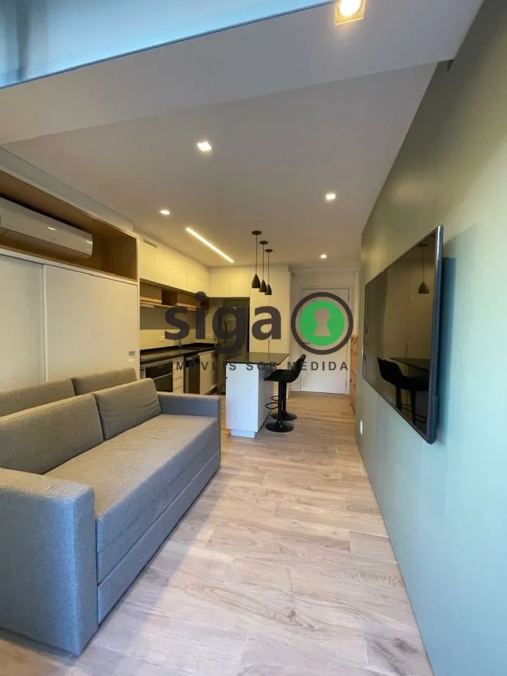 Imagem Apto para VENDA, MOBILIADO, com 45m, 1 suite, 1 vaga na Vila Madalena