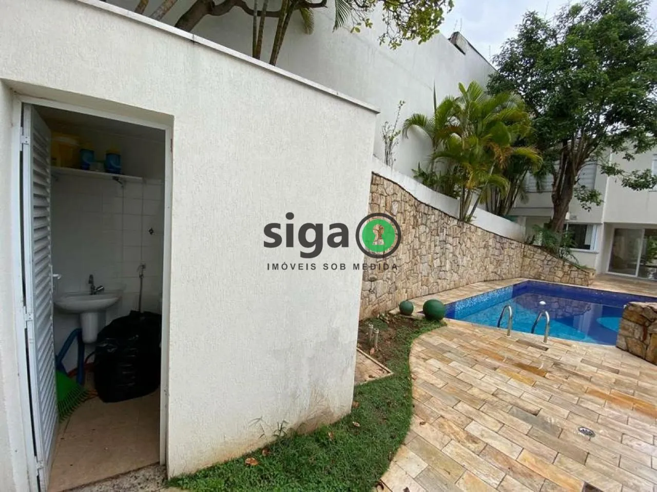 Imagem Casa em condomínio fechado com 425 m² e 4 suítes - Brooklin Paulista