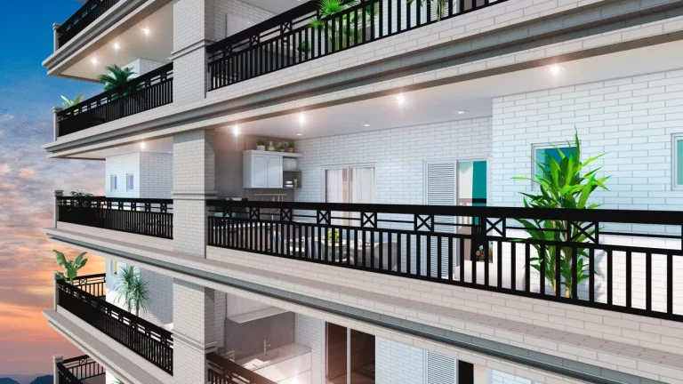 Imagem Apartamento na Planta para Venda em Praia Grande, Guilhermina, 3 dormitórios, 3 suítes, 4 banheiros, 2 vagas