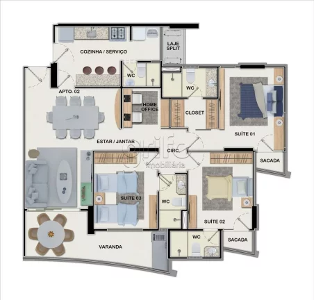 Imagem RESIDENCIAL HAUS - João Bezerra Filho Localização Privilegiada, há cerca de 5 minutos de carro d...